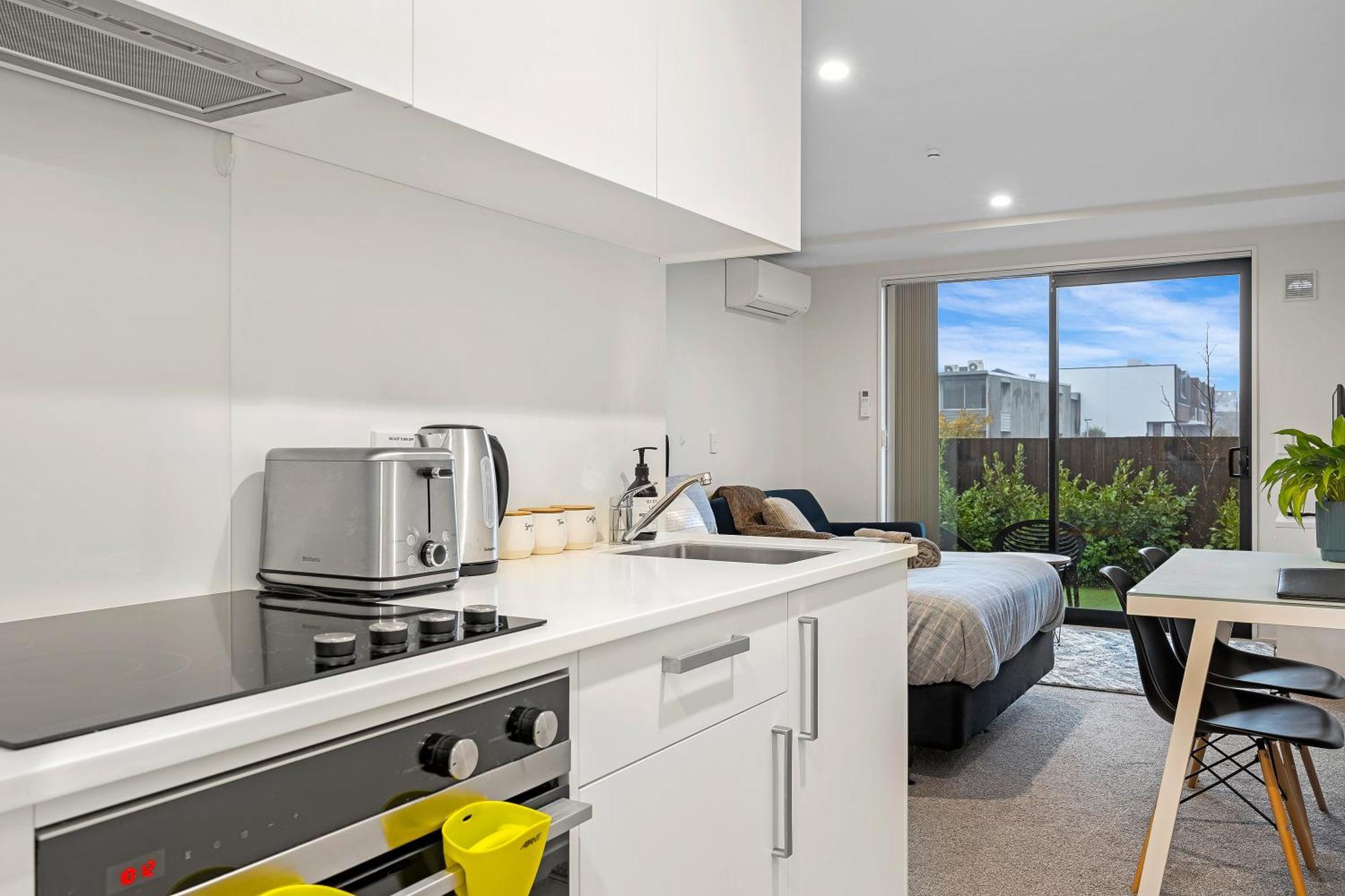 Citypad Studio Apartment Christchurch Exterior photo
